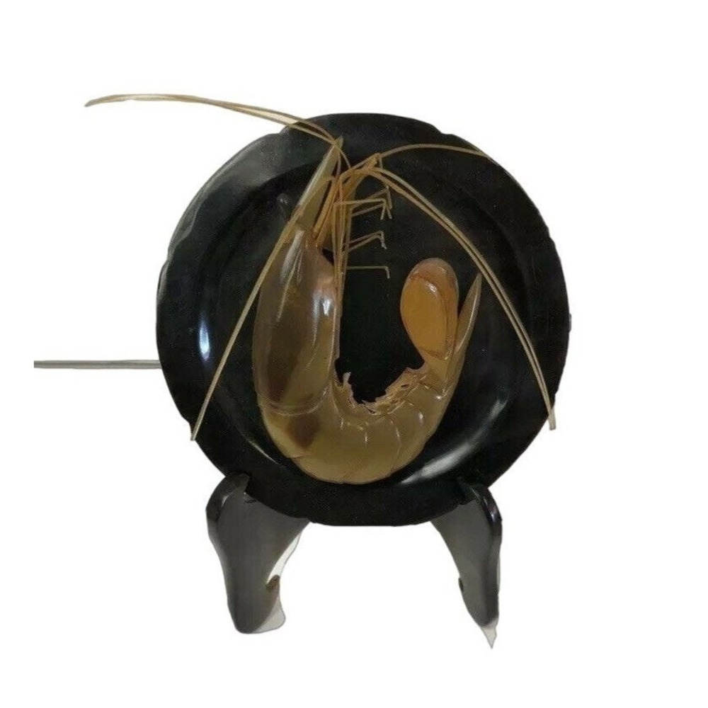 Realistic Shrimp Replicas, Seafood Display, 4 inches wiggling legs, shrimp decor